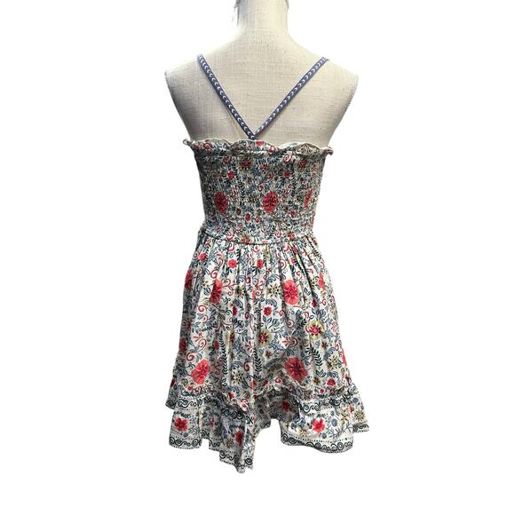 Anthropologie Floral Strapless Mini Dress - Multicolor - Picture 8 of 8